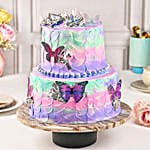 Pastel Pearl Chocolate Cream Cake 2 Kg Eggless