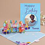 Birthday Pop Up Greeting Card for Him