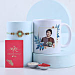 Sneh Meenakari Rakhi N Personalised Photo Mug