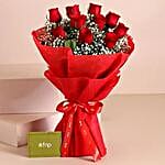 Timeless Love Red Rose Bouquet 14 Stems
