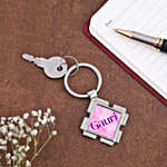 Personalised Metal Keyring