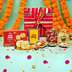 Ganesha Thali N Luscious Goodies Bhaidooj Potlis