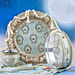 Pearl Embellished Karva Chauth Thali Set