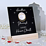 Personalised Karwa Chauth Name Photo Stand