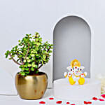 Ganesha With Jade Blessings For Diwali