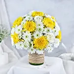Chrysanthemum Radiance Vase