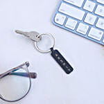 Personalised Keychain Black