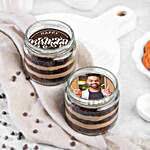 Picture Perfect Chocolate Jar Cakes Set of 2