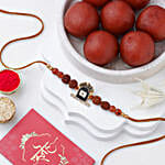 Blessings of Shiva Rakhi N Gulab Jamun Surprise