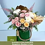 Boho Floral Vase