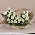 Pure White Roses