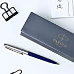 Parker Galaxy Golden Trim Personalised Pen