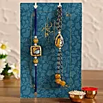 Sneh Radha Krishna Bhaiya Bhabhi Rakhi Set