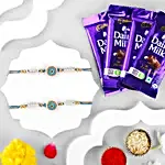 Meenakari Marvel Rakhi N Chocolate Joy