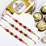 Rudraksha Radiance Rakhi Set N Rocher Bliss