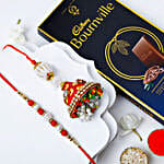 Timeless Tradition Rakhi Set N Bournville Indulgence