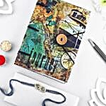 Meenakari Shimmer Rakhi N Journey Special Notebook
