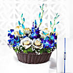 Rakhi Bliss Orchid Bouquet