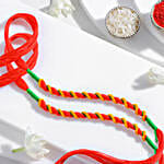 Serene Spirit Rudraksha Rakhi