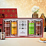 Saffron N Gold Diwali Gift Set