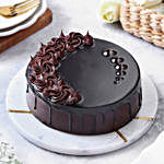 Velvety Chocolate Eggless Truffle Cake