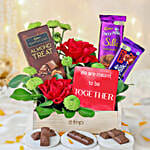 Blooming Love Hamper For Karwa Chauth