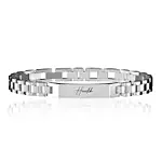 Personalised Stark Silver Bracelet Gift