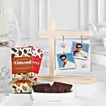 Personalised Hanging Frame N Chocolate Combo