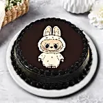 Labubu Dark Truffle Eggless Cake 500 g