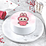 Sweet Mischief Labubu Photo Cake 1