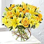 Bowl Of Happy Flowers
