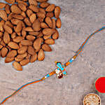 Adorable Bal Krishna Kids Rakhi And Almonds