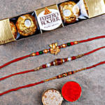 Combo of 3 Rakhis And Rochers