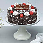 Appetizing Black Forest Cake For Birthday