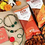 Enchanted Emerald Bhaiya Bhabhi Pearl Set N Nuts
