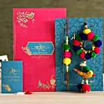 Pom Pom Ethnic Lumba Rakhi