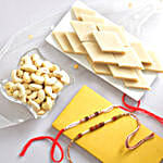 Ethnic Beads Rakhi Set N Traditional Treats