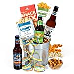 Beer And Snacks Hamper