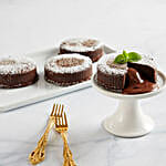 Chocolate Truffle Lava Cakes Birthday