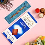 Divine Swastik Paduka Rakhi And Lindt