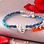 Ganesha Silver Rakhi