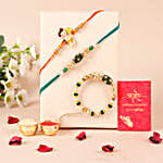 Sneh Classic Family Rakhi Set