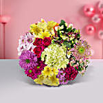Blissful Mixed Flowers Bouquet