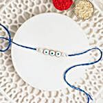 Simplistic Blue Evil  Eye Rakhi