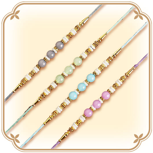 Set of 4 Rakhi
