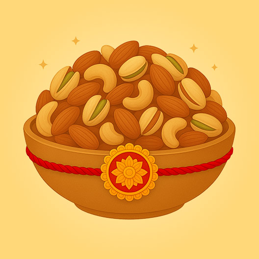 With Dryfruits