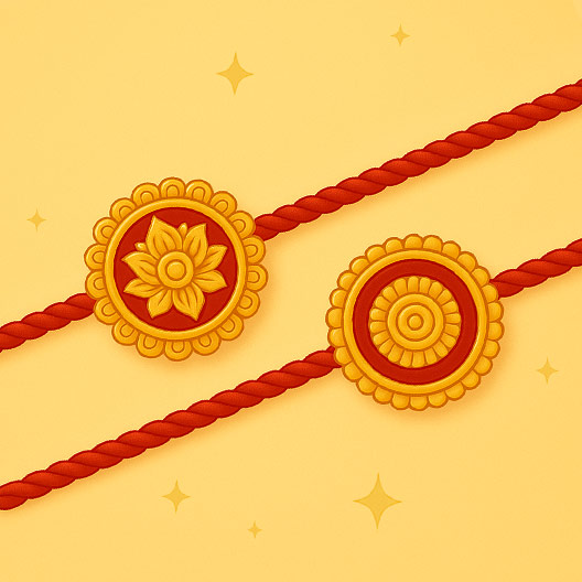 Set of 2 Rakhi