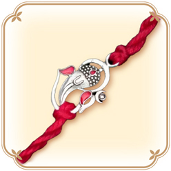 Silver Rakhi