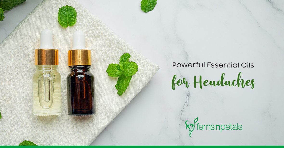 5 Essential Oils for Headaches