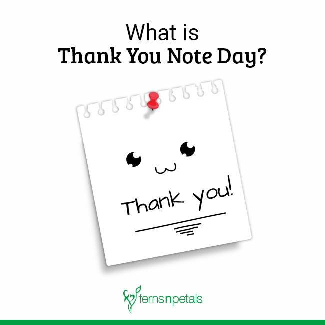 What is Thank You Note Day?